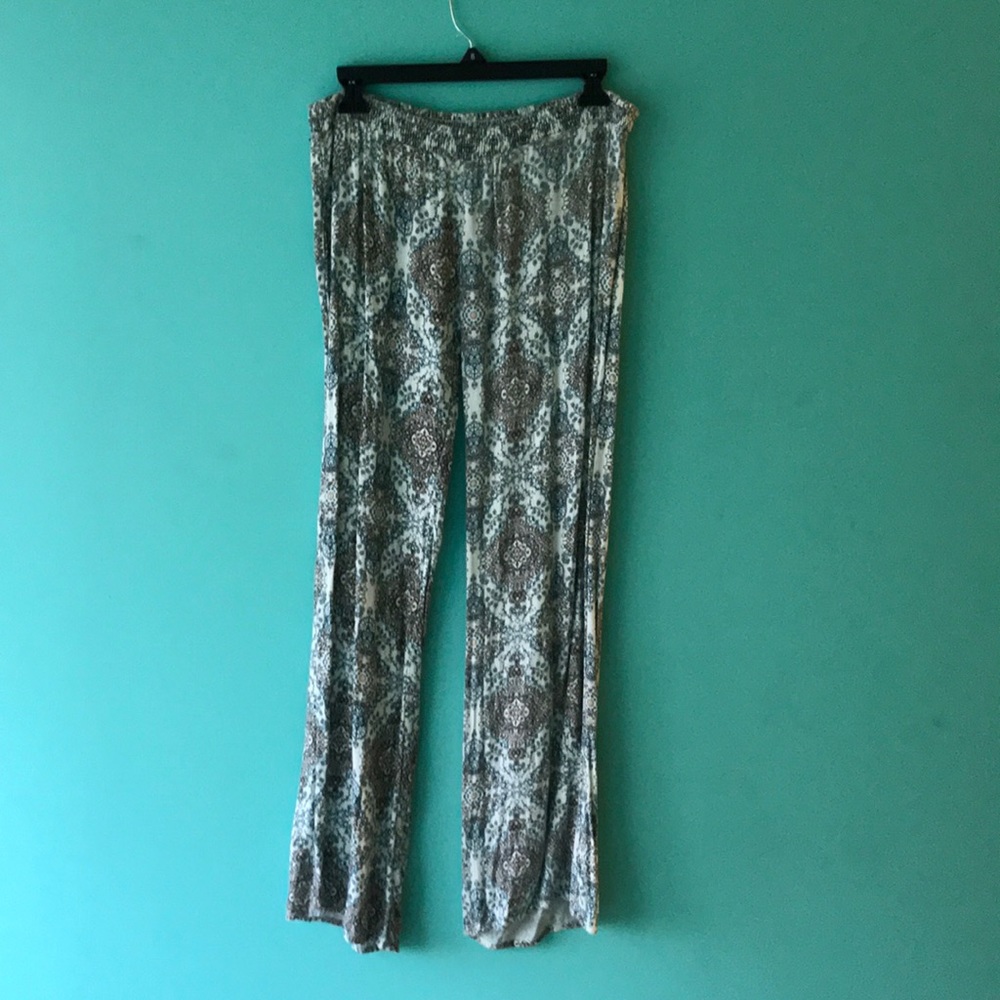 flowy pants, worn 2 times and not very long